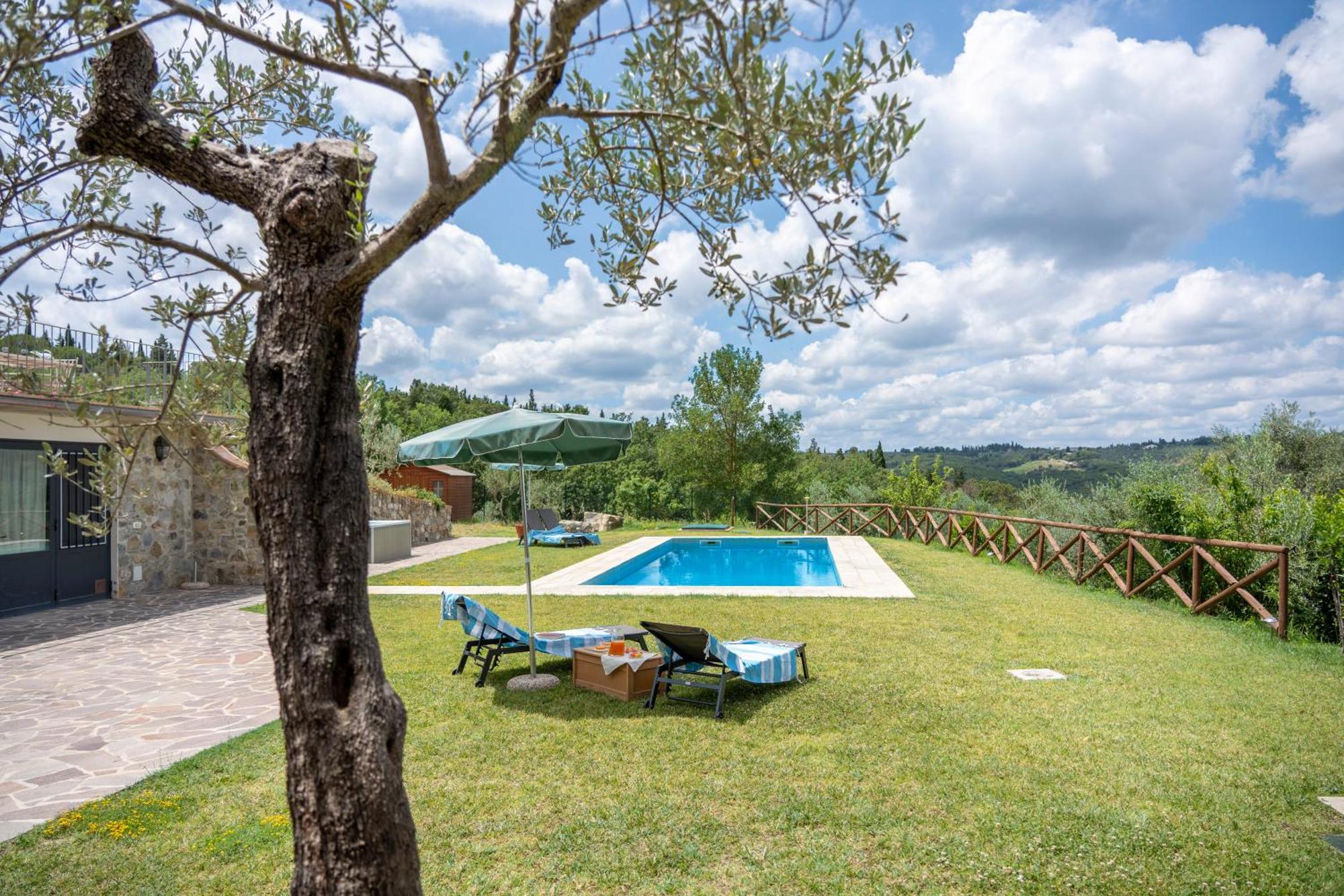 Villa Sunset Greve in Chianti Ngoại thất bức ảnh